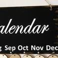 thumbnail image 4 of Family Birthday Board Plaque DIY Hanging Wooden Birthday Reminder Calendar B, 4 of 6