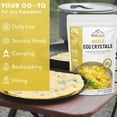 thumbnail image 5 of (Pack of 6) MOUNTAIN ESSENTIALS Whole Egg Crystals Pasteurized Dried Egg Powder 8 Oz Great for Breakfast and Camping Meals | Baking & Cooking Supplies Survival Shelf Stable Food 19 Servings, 5 of 8