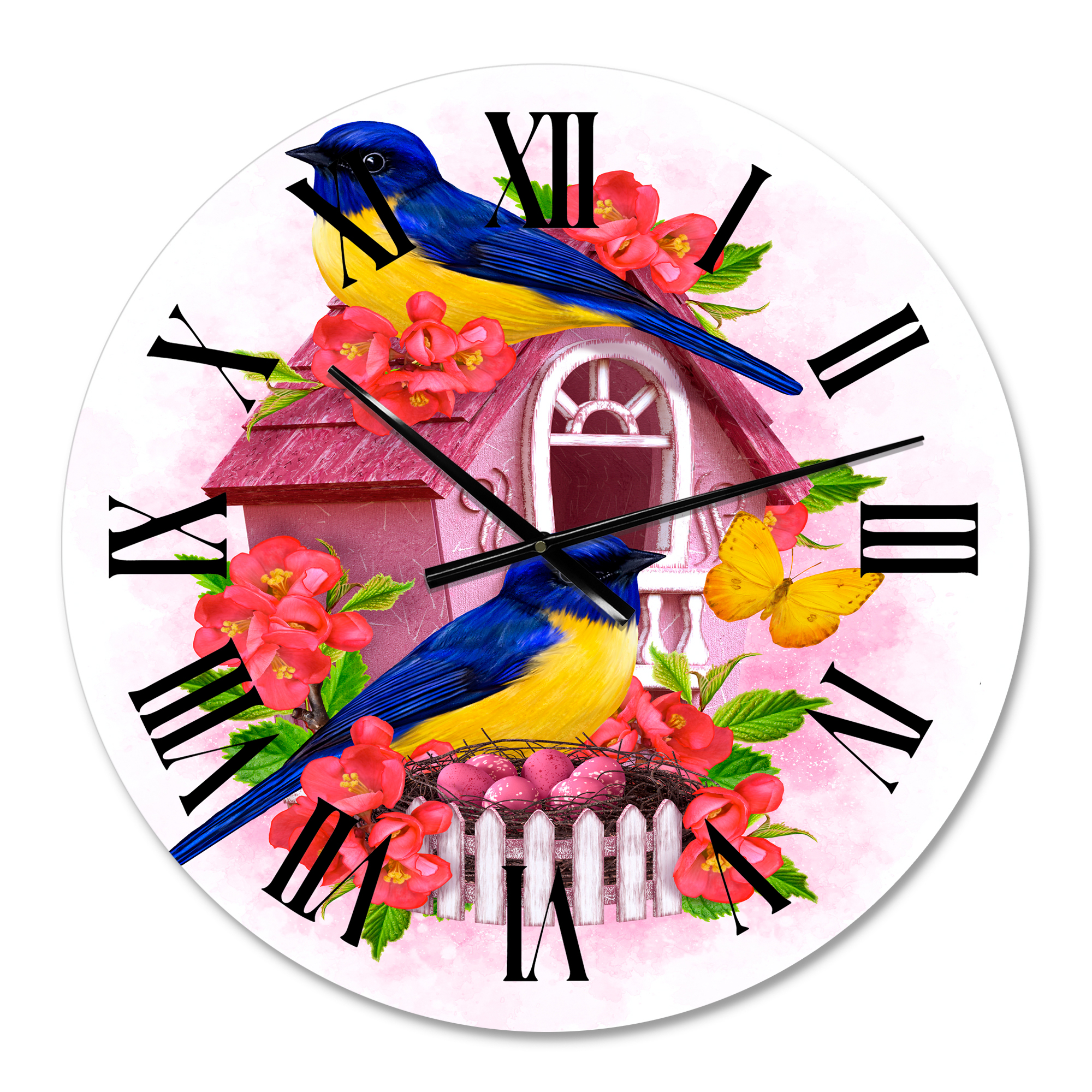 Designart 1 in Traditional Wall Clock
