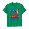 thumbnail image 4 of 250 Years of Freedom Short Sleeve Tee – Women's USA 250th Anniversary Shirt, American Eagle Patriotic Top, Casual Wear for 2026 Events,Independence Day Gift Recommendations(Green,XXL), 4 of 4