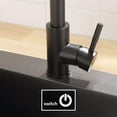 thumbnail image 5 of Grifo de cocina de acero inoxidable 304 Laklulu, grifo de laca para hornear, grifo mezclador de agua fría y caliente, grifo de lavabo, grifo de fregadero de cocina de acero inoxidable frío y caliente, 5 of 5