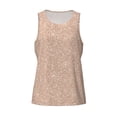 thumbnail image 5 of Sigee Beige Sparkling Glitter for Men's Workout Tank Top, Athletic Gym Sleeveless Shirt - Quick Dry, Lightweight, Breathable 4X-Large, 5 of 9
