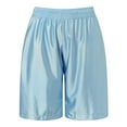 thumbnail image 1 of Richie House Boys Light Blue Leisure Classic Smooth Sports Shorts 7/8, 1 of 2