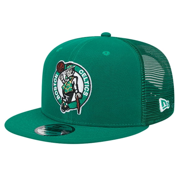 Men's New Era Kelly Green Boston Celtics Meshback 9FIFTY Snapback Hat