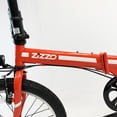 thumbnail image 6 of ZiZZO FERRO 20" Wheel, HT-Steel 7-Speed Aluminum Alloy Folding Bike for all genders, Red, 6 of 6