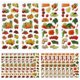 thumbnail image 2 of Foam Stickers 40 Sheets Fruit Vegetable Cartoon Decals Self Adhesive PVC for Crafting Classroom Decoration Learning Rewards for Kids, 2 of 5