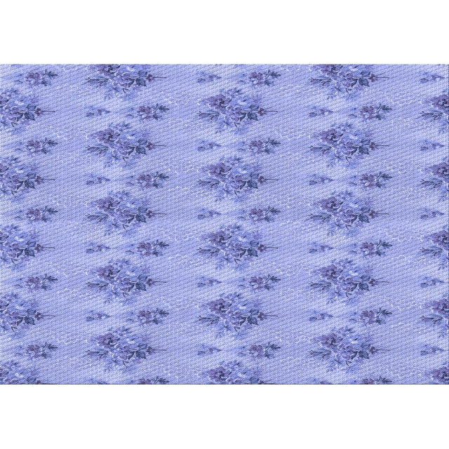 Ahgly Company Tapis d'Intérieur Lavables en Machine, Rectangle de Transition Bleu Ardoise Clair, 8' x 12'