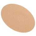 thumbnail image 4 of Record Player Pad, Turntable Anti Static Cork Mat User Friendly Retro Anti Static  For 12in  Vinyl Record, 4 of 8