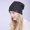 Gray, variant on Warm Lazy Beanie - A soft Everyday Beanie With A Chunky Knit Fabric