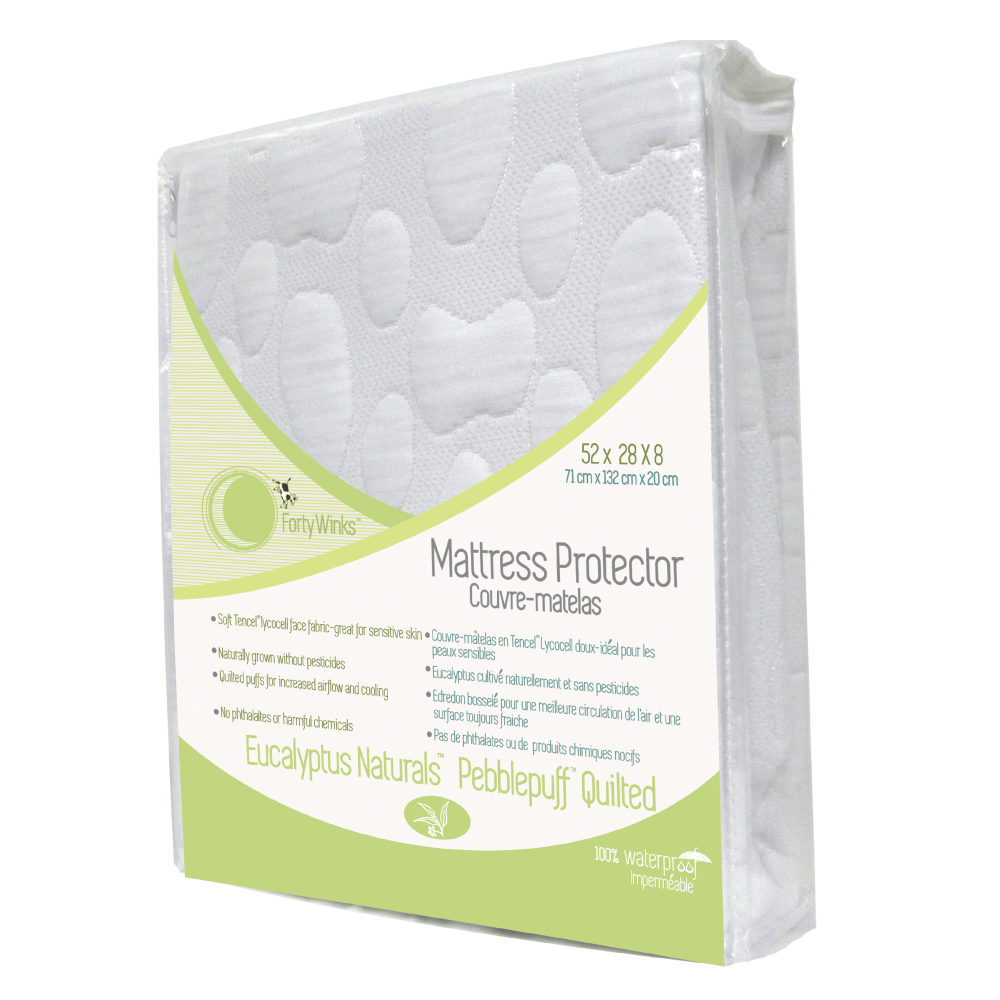 PebblePuff Organic Cotton Mattress Pad