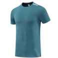 thumbnail image 7 of SCSAlgin Mens Workout Shirts Dry Fit Sun Protection Athletic Short Sleeve Shirt UPF 50+ Gym Running Swim Rash Guard Top, 7 of 7
