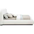thumbnail image 4 of Pemberly Row Modern / Contemporary Cream Boucle Fabric King Bed, 4 of 10