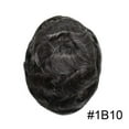thumbnail image 2 of LYRICAL HAIR Full PU Toupee for Men Human Hair Piece Durable Thin Skin Hair Replacement System Mens Toupee 0.1MM All Poly PU Injected Male Hair Units Wig Black Brown Blonde Gray Hairpieces, 2 of 7