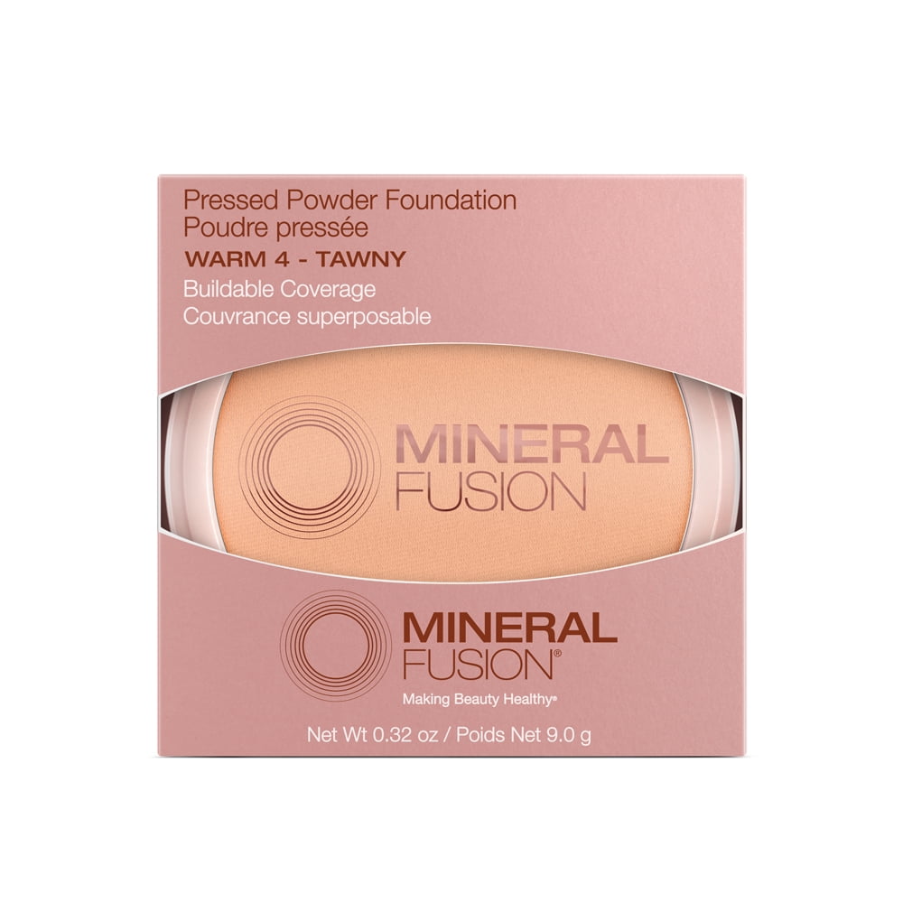 Mineral Fusion Pressed Powder Foundation Warm 4