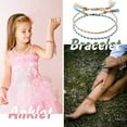 thumbnail image 4 of YSTDHL 28 piece braided twined friendship bracelet hand woven friendship bracelet adjustable color beaded bracelet, 4 of 7