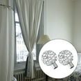 thumbnail image 3 of Par de remates de barra de cortina para ventana, barra decorativa para cortinas de , barra de cortina, de Metal, extremos de poste de, 3 of 8