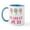 White/Blue Inside, variant on CafePress - 2031 Future Graduate Mug - 11 oz Ceramic Mug - Novelty Coffee Tea Cup