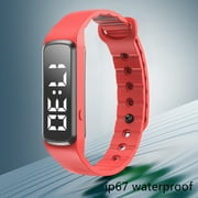 PBAZIH Outdoor Sports Multifunctional Bracelet with Vibration Alarm Clock, 24-Hour Pedometer, Reminder Function, Waterproof Activity Tracker Sports Bracelet for Fitness and Health Monitoring