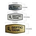 thumbnail image 5 of Signs ByLITA Fancy Septic Tank Sign (Black Gold) - Medium, 5 of 6