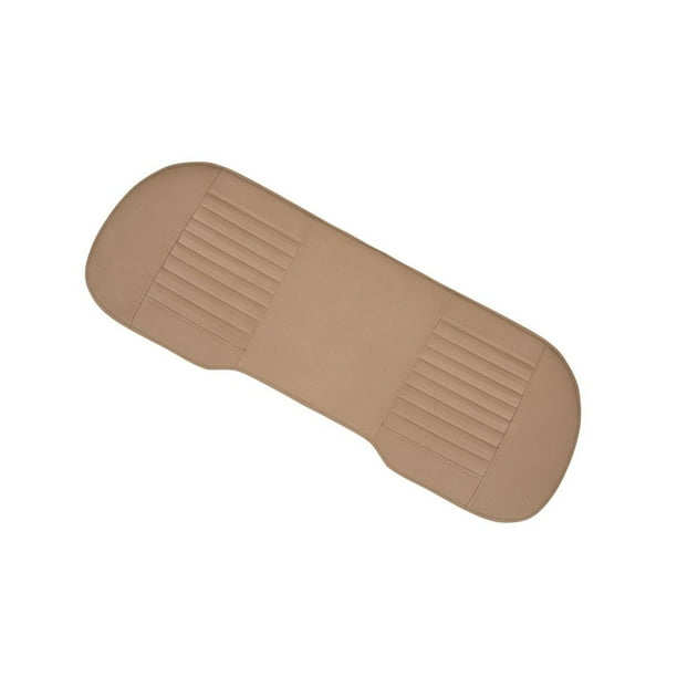 Riwesomey Cojín de asiento de coche de cuero PU Cojín de asiento de coche delantero Protectores de asiento de coche universales antideslizantes para Ventana automotriz Numero 5