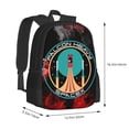 thumbnail image 3 of SPACEX Backpack Laptop Bag Shoulders Casual Travel Hiking Camping Lightweight Daypack, 3 of 9