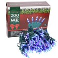 Stay Off the Roof Super Bright LED Christmas Lights Set Blue 200