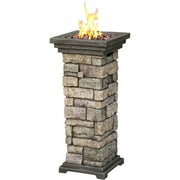 Worldwide Sourcing 65221 Small Column Fire Bowl
