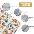 thumbnail image 4 of Vintage Rustic Watercolor Mushroom Dish Drying Mats for Kitchen Counter,Absorbent Microfiber Dish Drainer Rack Mat Botanical Leaf Snail on White Drying Pad for Sinks,Utensils,Countertops,16x18in, 4 of 9