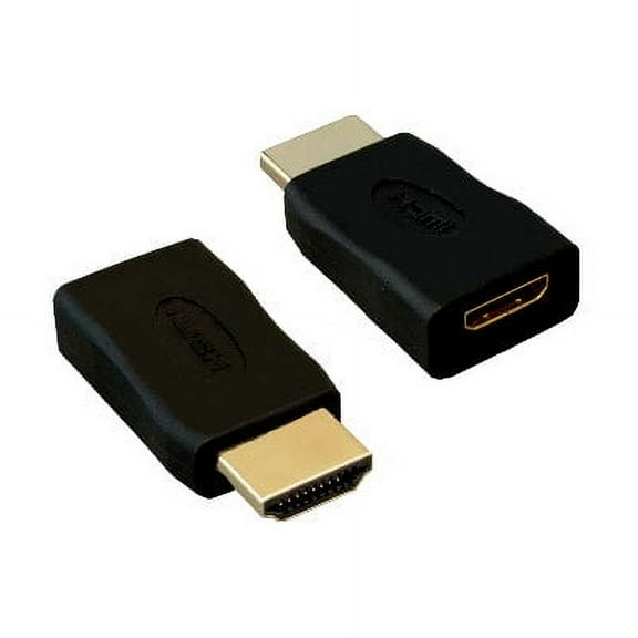 Kentek HDMI Male to MINI HDMI Female Adapter M/F Gender Changer Gold-Plated Connector Molded HDTV Digital Camera Tablet Camcorder Type A to C