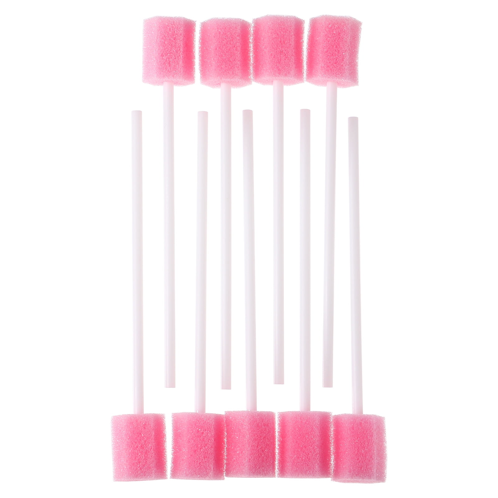 100pcs Disposable Oral Care Sponge Swabs Tooth Cleaning Mouth Swabs