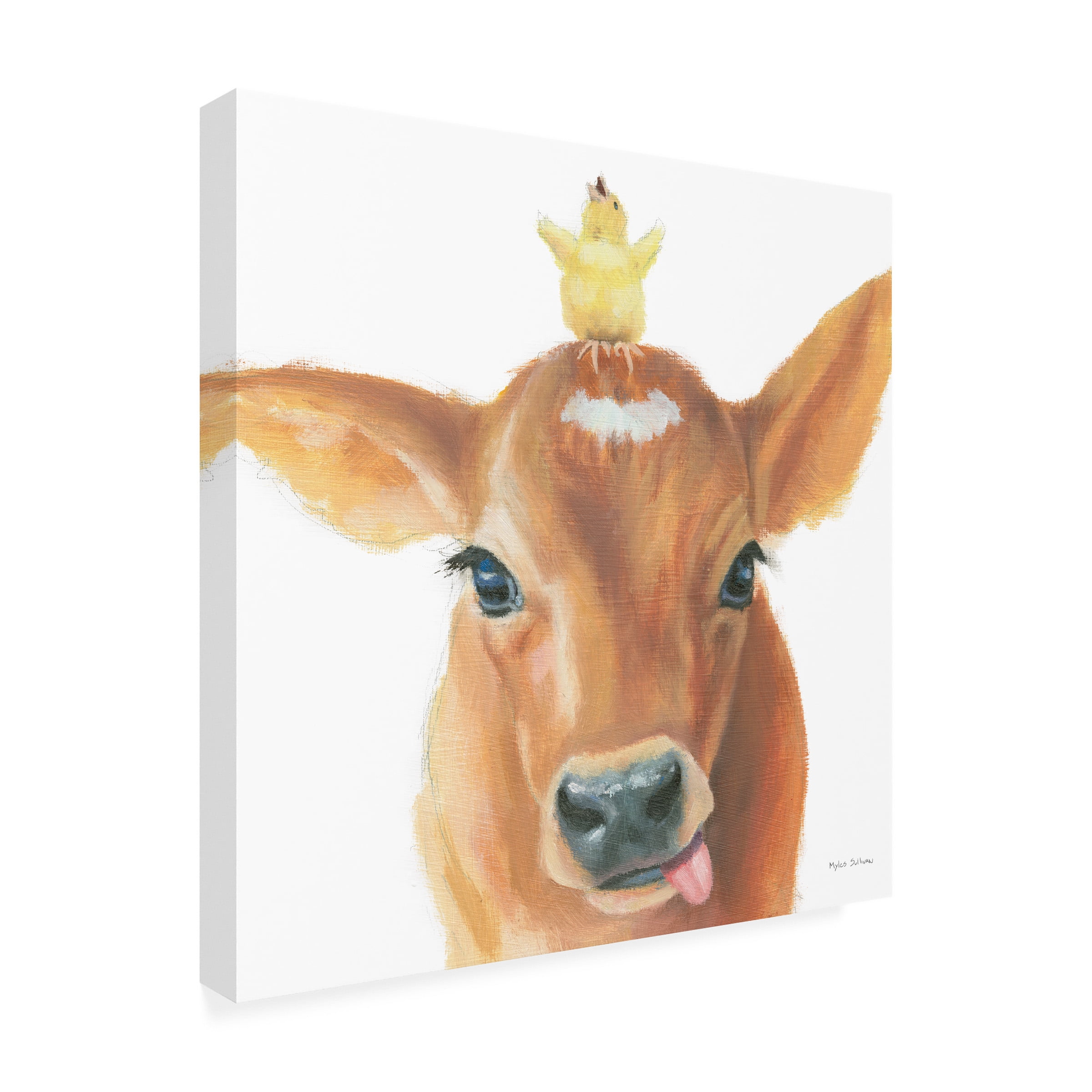 Myles Sullivan 'Farm Friends III' Canvas Art