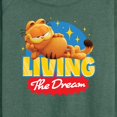 thumbnail image 3 of Garfield  - Living The Dream - Women's Lightweight French Terry Long Sleeve Shirt, 3 of 5
