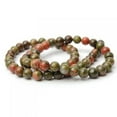 thumbnail image 1 of mmirethe Unakite Round Gemstone Loose Beads Strand 15.5 Inch / 6mm, 1 of 1