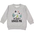 thumbnail image 2 of Inktastic Zebra My Abuela Loves Me Toddler Sweatshirt, 2 of 4
