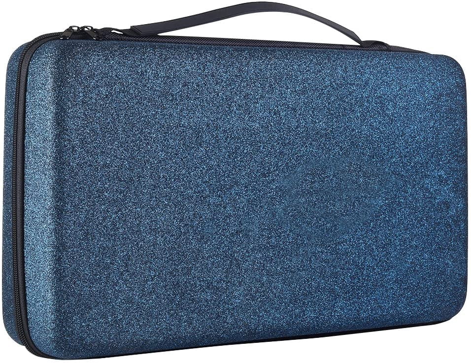 COMECASE 112 Bottles Essential Oils Storage Case, Carrying Organizer Holder for Young Living, for Plant Therapy, for Doterra Containers - Fits 5,10 & 15 ml (Shining Blue)