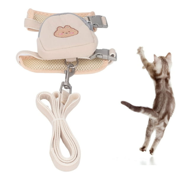 Dog Backpack Harness,Adjustable Pet Self Carrier With Leash For Puppy