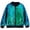 Green, variant on Xdegoge Boys Girls Sparkly Sequin Jacket Long Sleeve Zipper Bomber Outerwear Shiny Glitter Party Ribbed Collar Cuffs Dance Performance Holiday Casual Coat