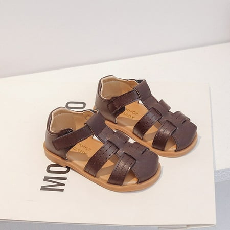 

DancePeanut Baby Children Girls Princess Cut-Outs Beach Sandals Summer Shoes For Kids Girls T-Strap Flat Sandals Size 16-30