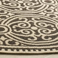 thumbnail image 3 of SAFAVIEH Linden Odetta Damask Area Rug, Cream/Brown, 4' x 6', 3 of 6
