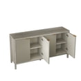 thumbnail image 7 of Modern Champagne Sideboard - 59" Storage Cabinet For Living, Dining, Kitchen, Entryway Decor In Kitchen Areas, 7 of 7