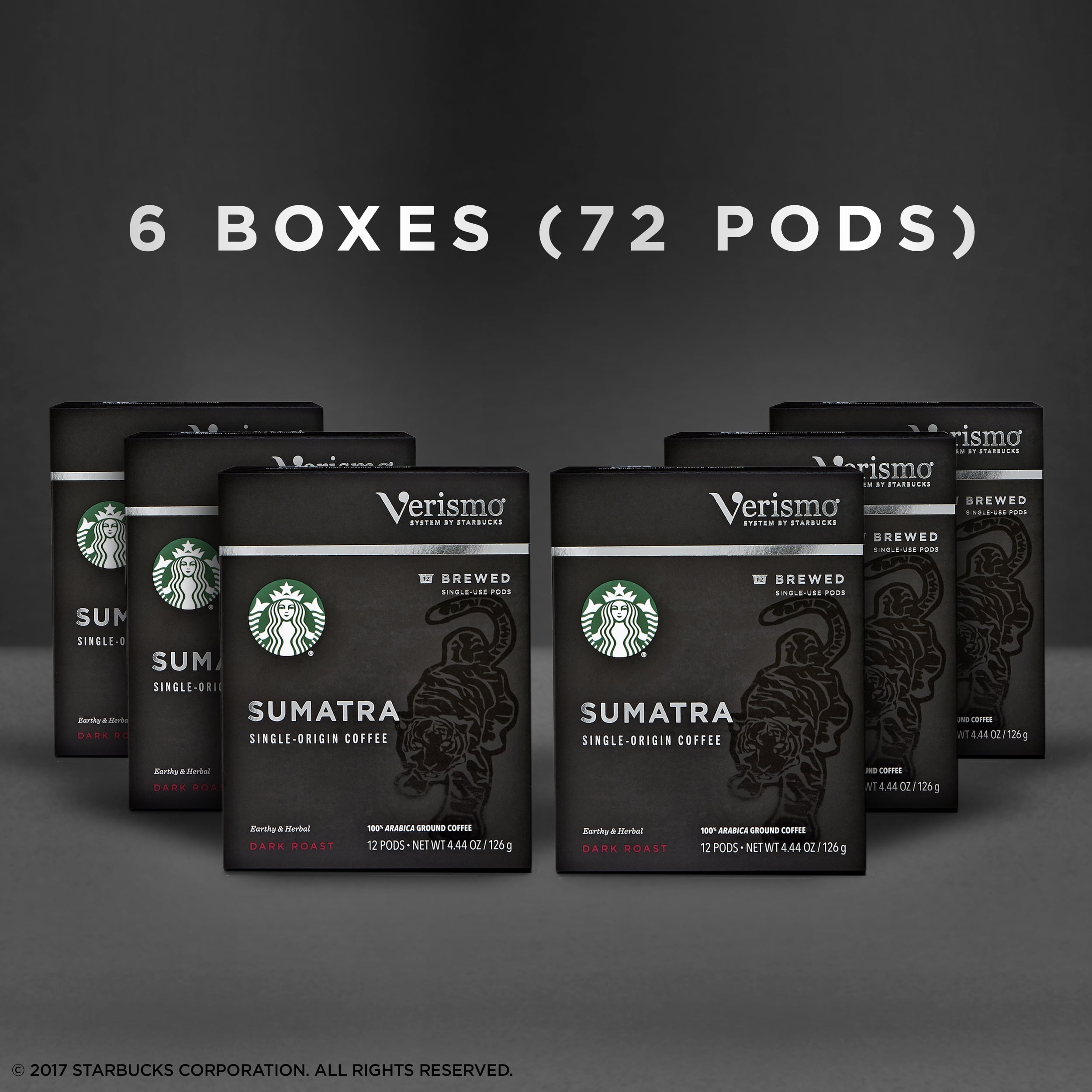 Starbucks Dark Roast Verismo Coffee 