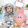 thumbnail image 3 of Musatteng Easter Bunny Plush Toy Set with Eggs - Sitting Stuffed Animal for Kids 3+, Birthday & Easter Party Decor, 3 of 8
