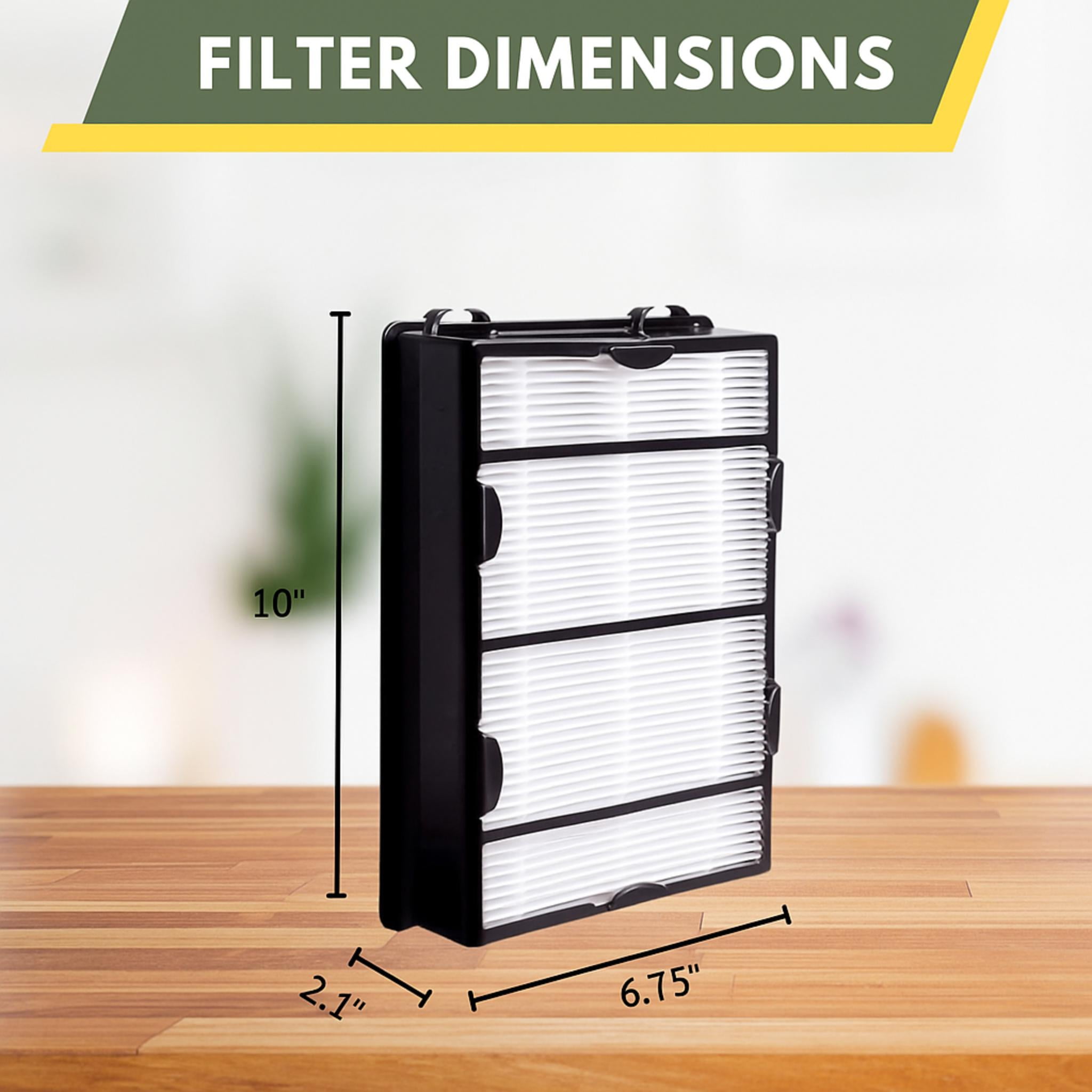 Nispira HAPF600 True HEPA Filter Replacement Compatible with Holmes Air Purifier, 6 Packs