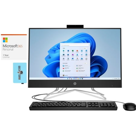 HP 22-df10266t PC Home & Business All-in-One (Intel i3-1115G4 2-Core  21.5  60Hz Full HD (1920x1080)  Intel UHD  32GB RAM  2TB m.2 SATA SSD  Wifi  Win 11 Pro) with Microsoft 365 Personal   Hub