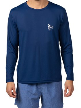 Endless Summer Men's Long Sleeve Wave Rash Guard, up to Size 2XL