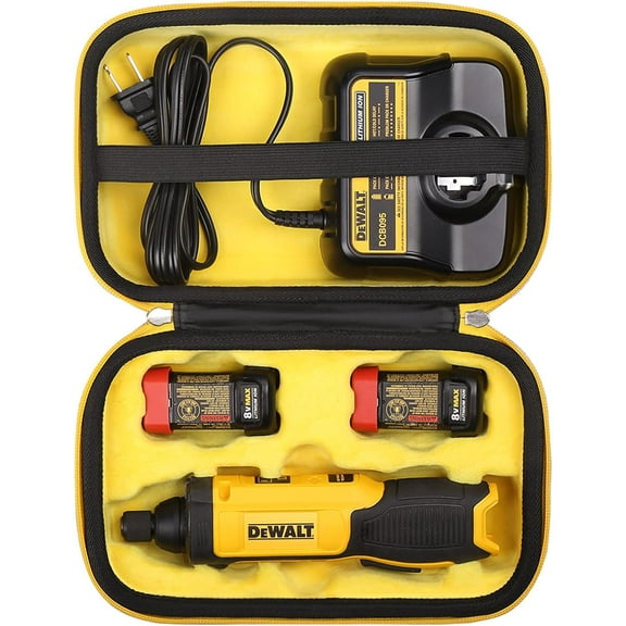 DASAW-Hard Travel Storage Case, for DEWALT DCF682N1 / DCF680N2 8V MAX Cordless Screwdriver Kit