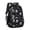 Alien UFO Black, variant on Alien Head Black Pattern Backpack for School, Cute School Bag with Adjustable Shoulder Straps and Padded Back, 16.9"x12.6"x5.9"