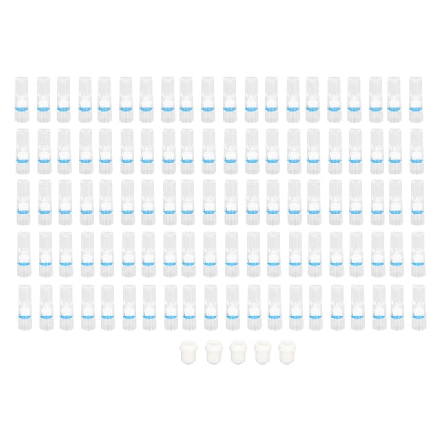 Filtro desechable para fumar, protector de alquitrán para cigarrillos, filtración múltiple microporosa para menos manchas de humo de alquitrán, 100 Uds.