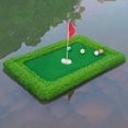 thumbnail image 3 of Golf Natación / Piscina en el patio trasero flotante Alfombra Los 54x90CM Sunnimix Verde de golf flotante, 3 of 8