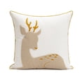 thumbnail image 1 of Xihbxyly Juego de Almohadas Navideñas, Diseño de Menta Roja y Blanca, Material Suave y Cómodo, Decoración Festiva para El Hogar, Decoración de Interiores y Fiestas, Regalo Perfecto de Navidad, 1 Fund, 1 of 6